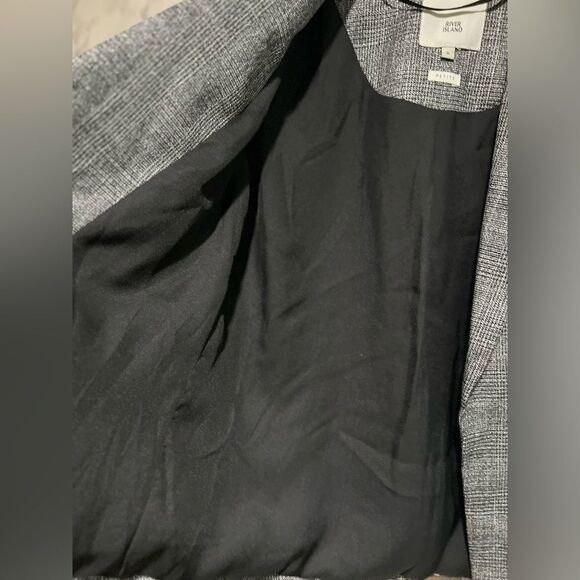 River Island Petite Grey Blazer UK 6 / EUR 32 - Picture 7 of 11